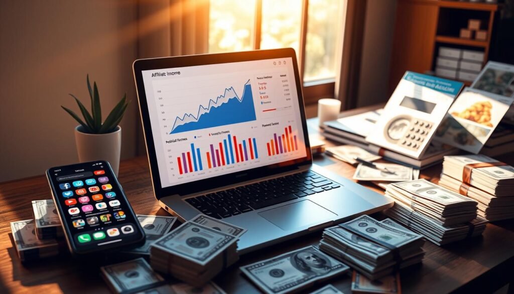 affiliate income